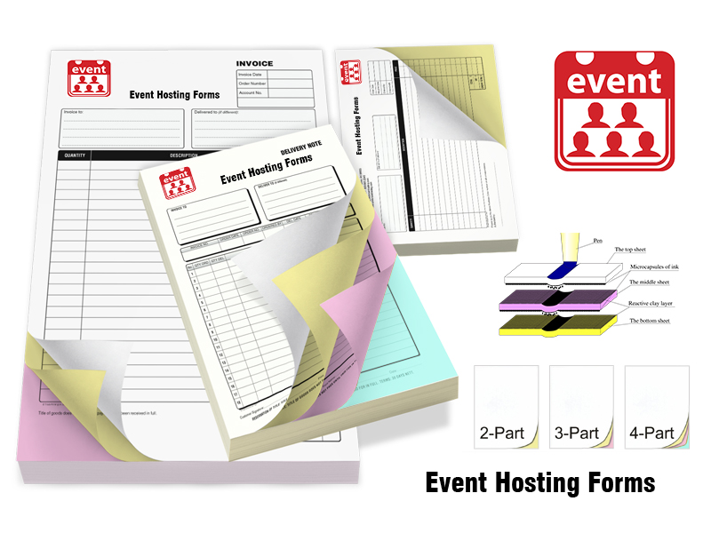 Premium Event Hosting Forms printing EU Premium Event Hosting Forms printing EU