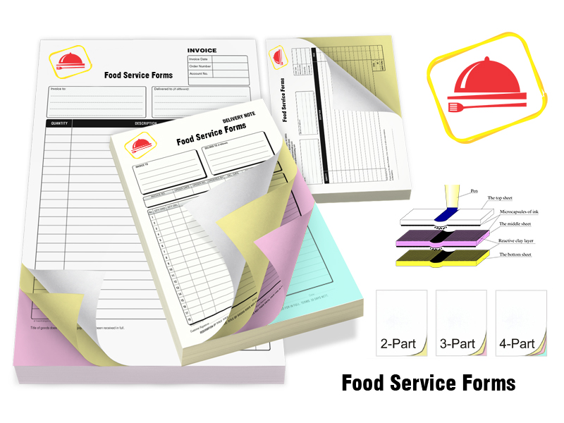 Premium Food Service Forms printing EU Premium Food Service Forms printing EU