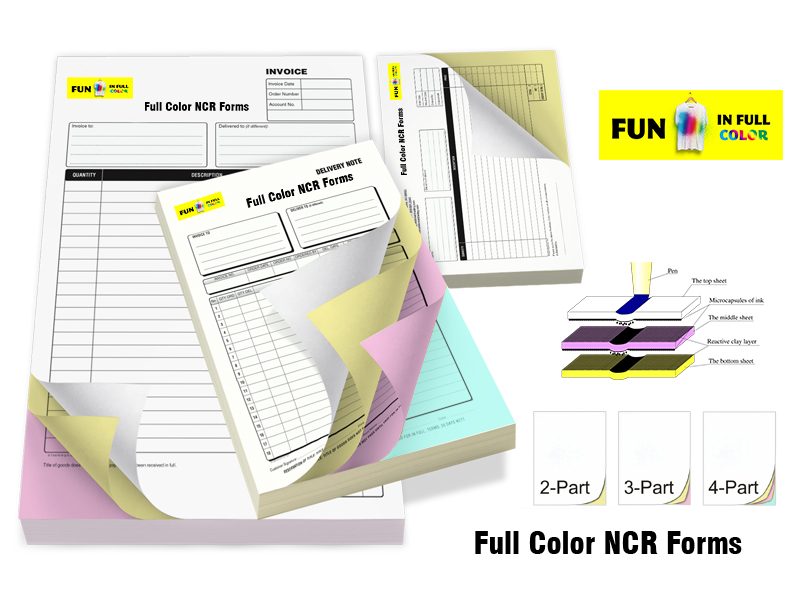 Premium Full Color Carbonless Forms printing EU Premium Full Color Carbonless Forms printing EU