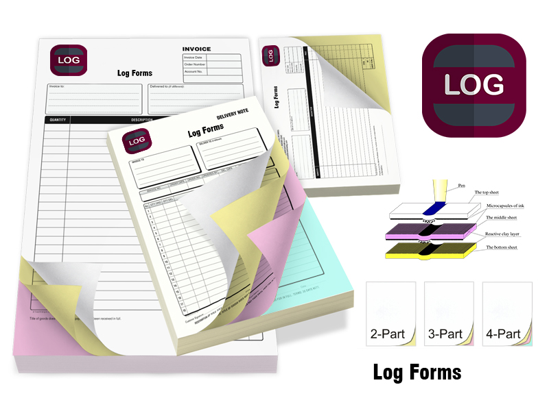 Premium Log Forms printing EU