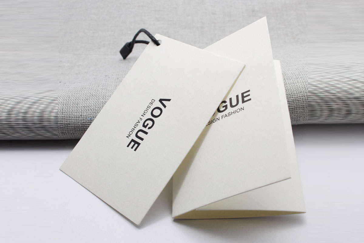 Premium Fold Over Tags printing EU